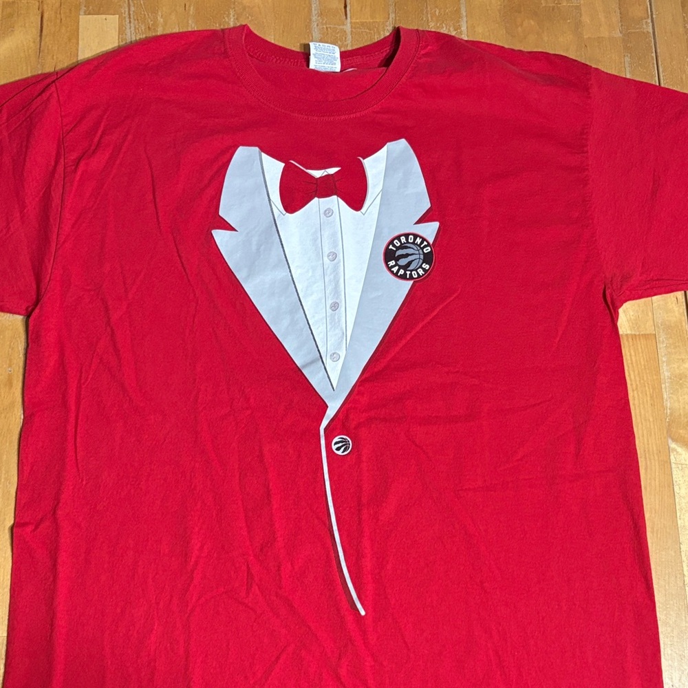 Toronto Raptors 2016 Draft Party Graphic Tuxedo Tee